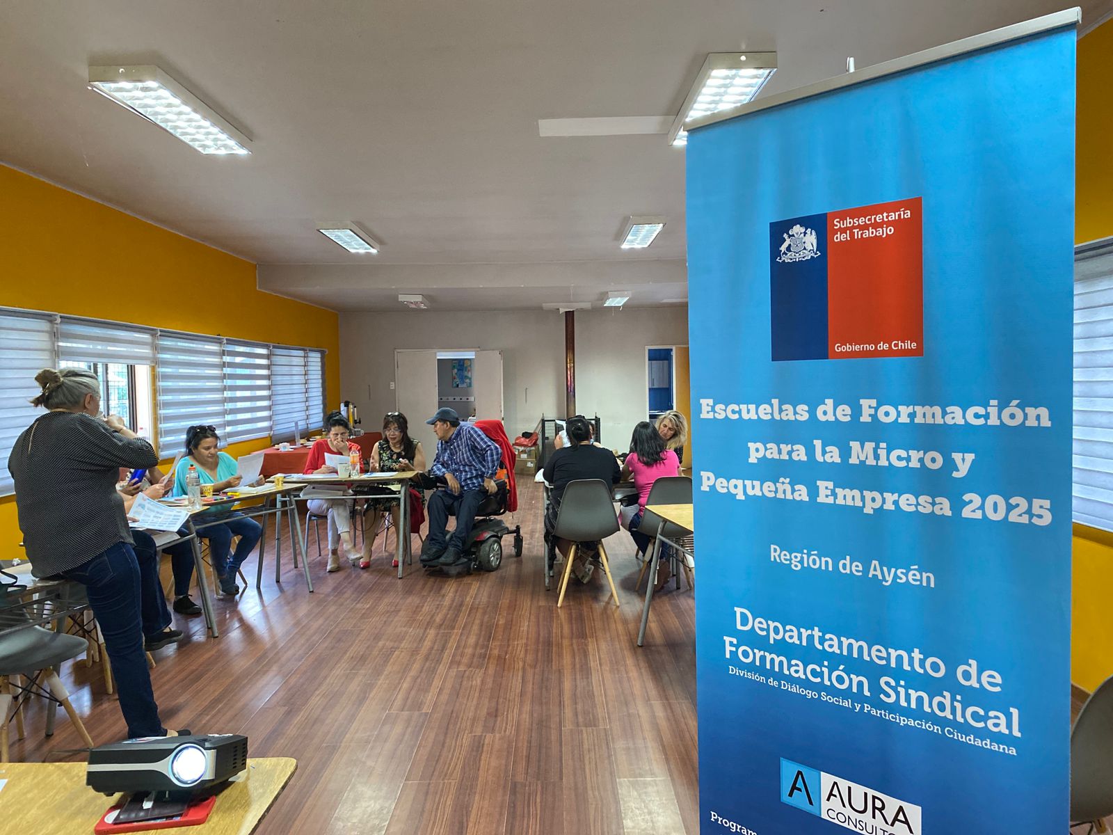 Cierre de la escuela de formación MIPES en Aysén, fotografía 3