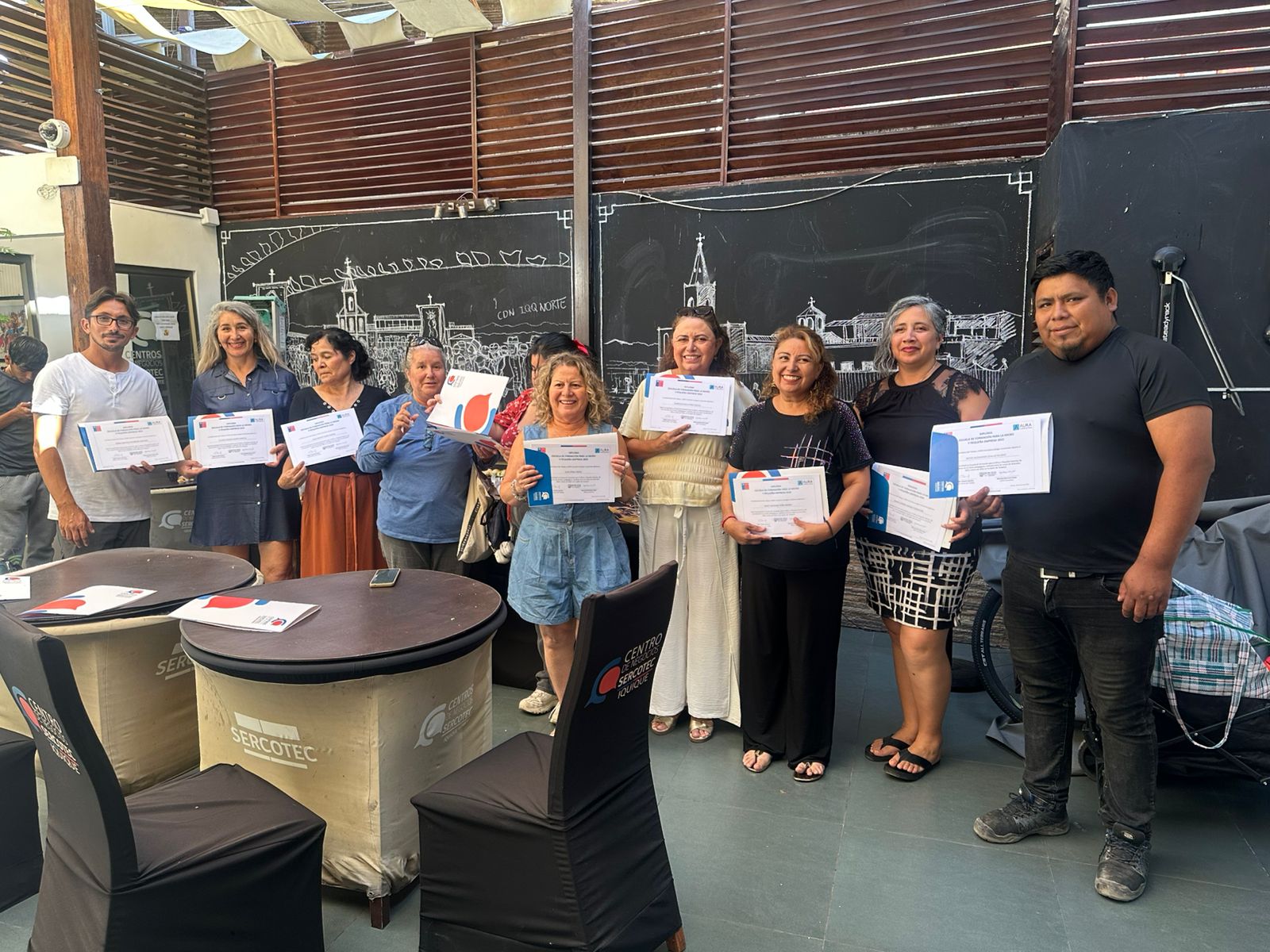Cierre de la Escuela de Formación para MIPES Formalizadas en Tarapacá