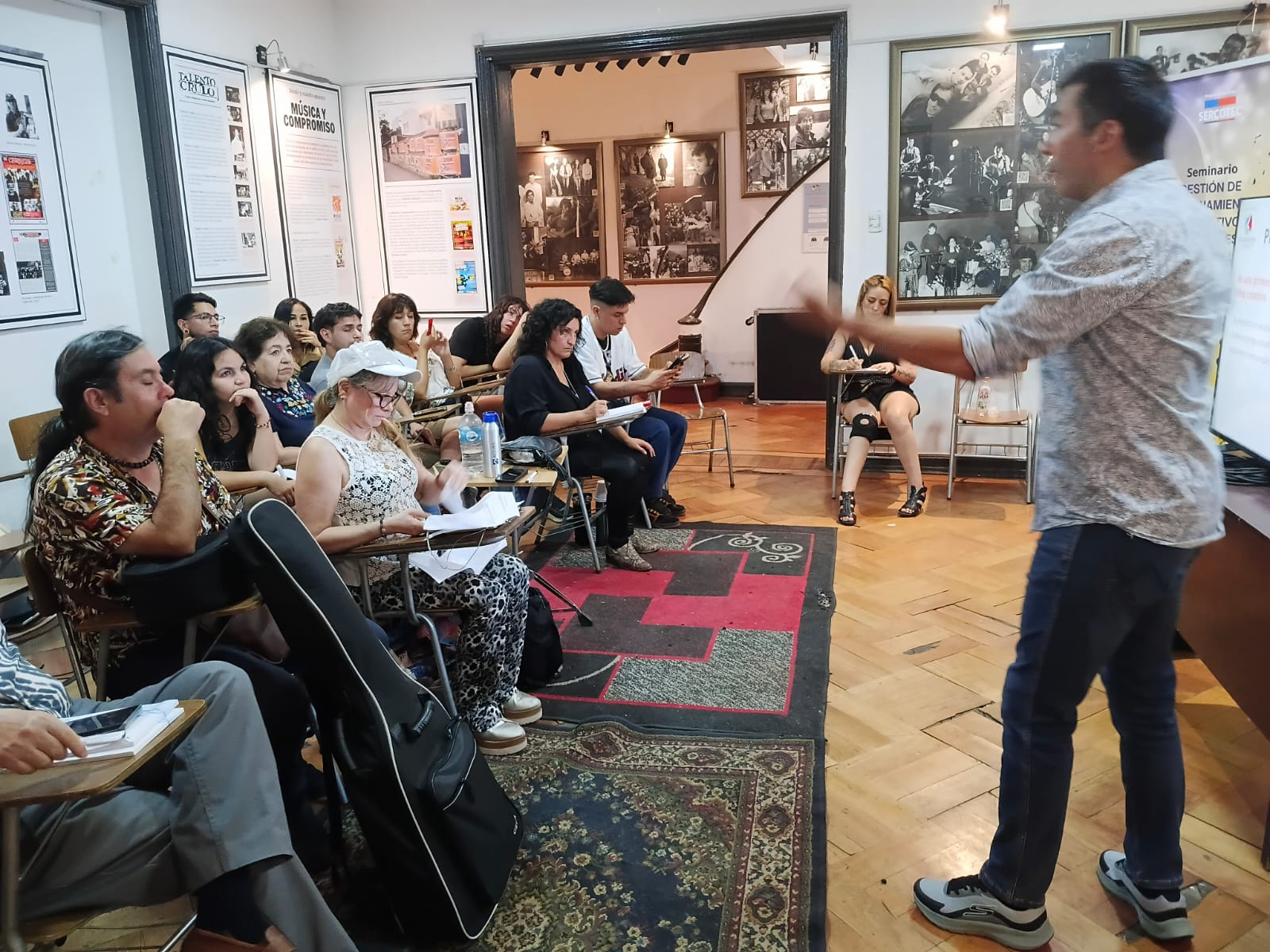Músicos y artistas participantes de Proyecta Cultura RM