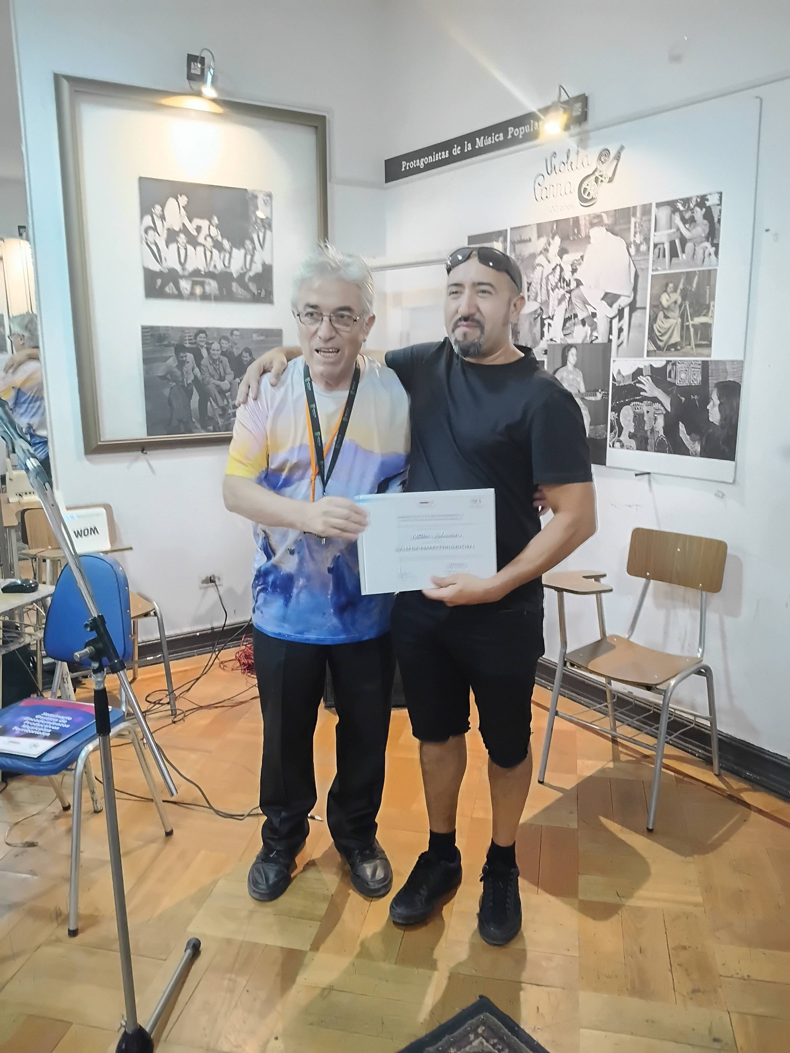 Músicos participantes de Proyecta Cultura RM